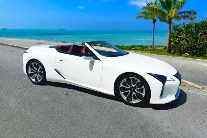 ☆OKIREN特別価格！！！☆那覇・豊見城市内無料送迎付き！☆レクサスLCコンバーチブル