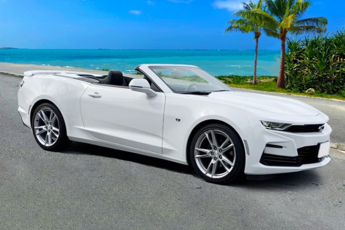 ☆OKIREN特別価格！！！☆那覇・豊見城市内無料送迎付き！☆シボレーカマロ　コンバーチブル