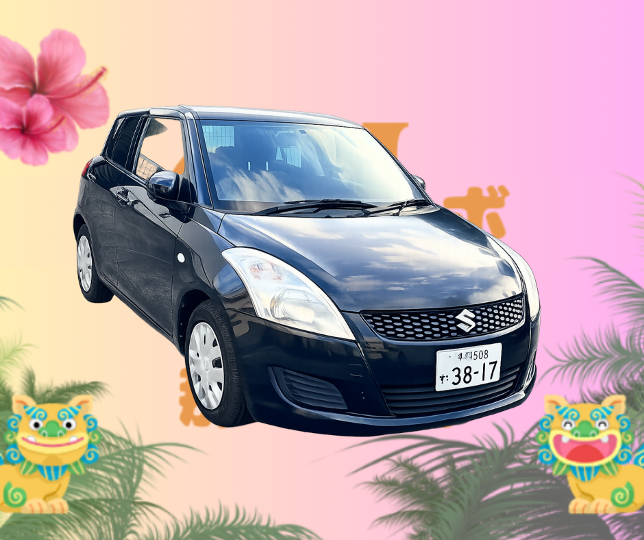 3817　空港送迎有【スイフト】燃費抜群！チャイルドシート・ジュニアシート無料貸出！