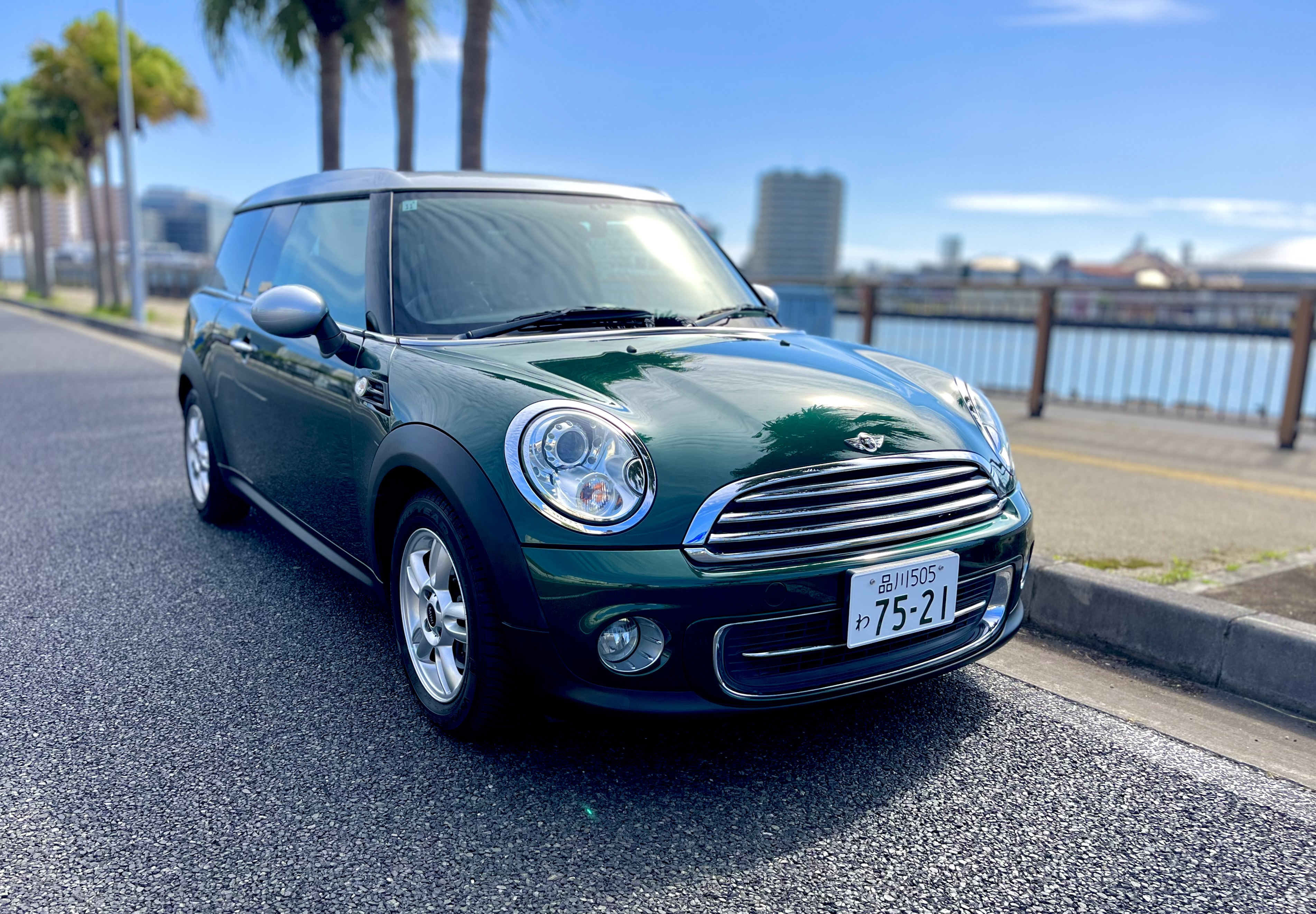 MINIクラブマン 　ブリティッシュグリーン  センスで選ぶMINIクラブマン
