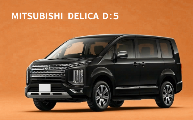 🌺空港無料送迎　三菱/デリカ D:5　ディスプレイオーディオ♪ 那覇市内配車返却無料♪