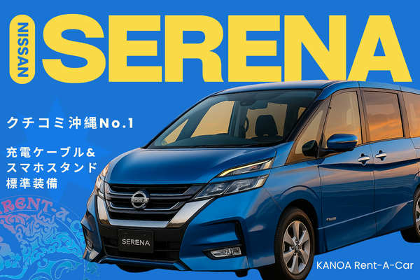 🥥【送迎相談OK】人も荷物もたっぷり！SERENA プラン🥥
