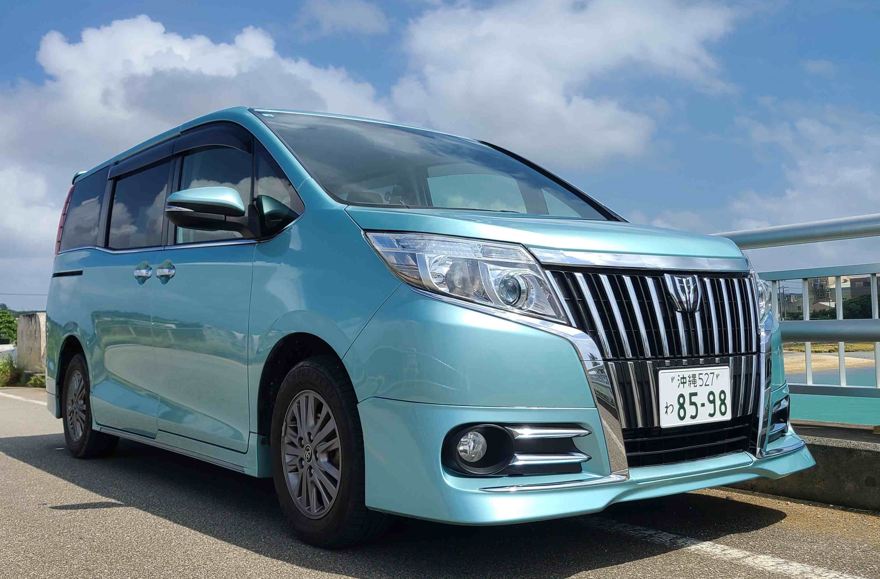 ワンボックスで快適