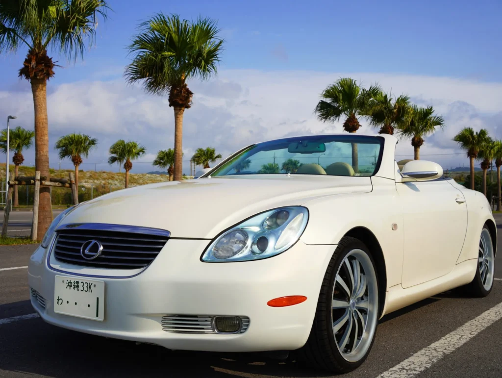 *【オープンカー / 4人乗り / AT（オートマ）/ 禁煙車】LEXUS SC430