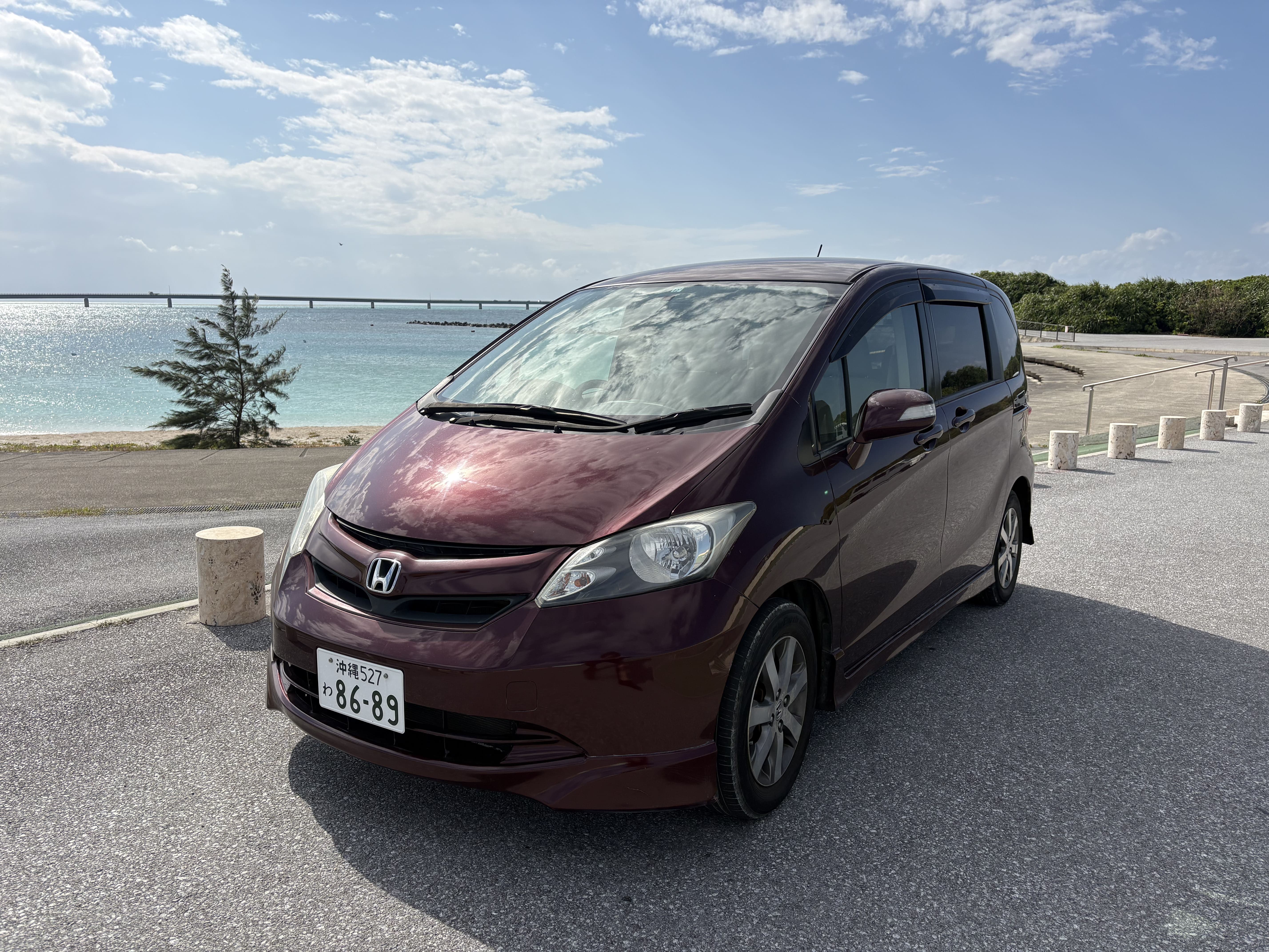 フリード/シエンタ　宮古空港・下地空港・送迎無料、平良港クルーズ対応可能！その他送迎相談可