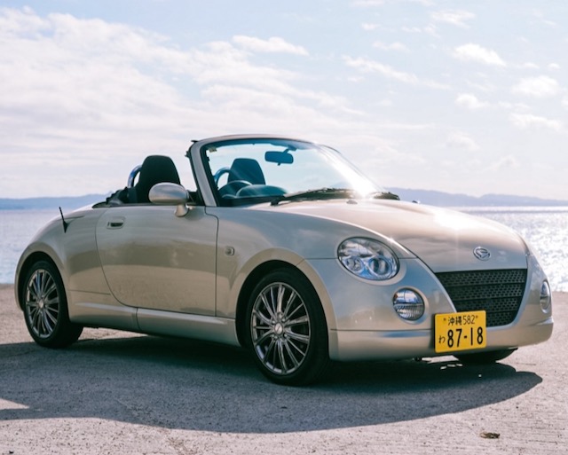 【☆スペシャルプラン☆】爽快！【基本免責込み、名護出発】オープンカー ダイハツ・コペン