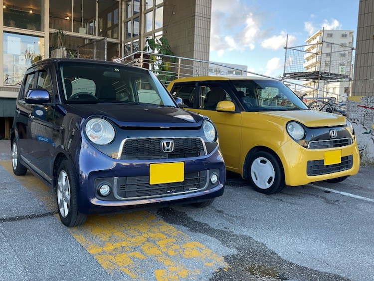 【☆スペシャルプラン☆】格安！【基本免責込み、名護出発】4人乗り軽自動車N-ONE・ハスラー