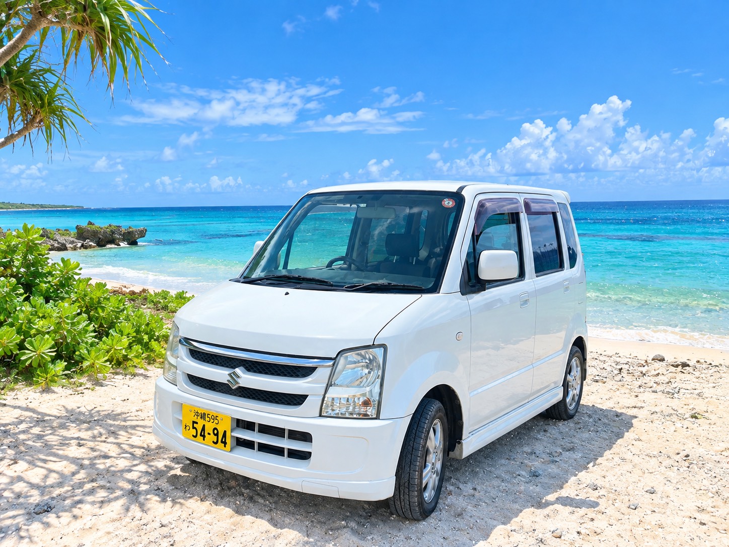 ★軽自動車で小回り楽々！宮古空港送迎無料！ホテル/好きな場所へ配車可能★