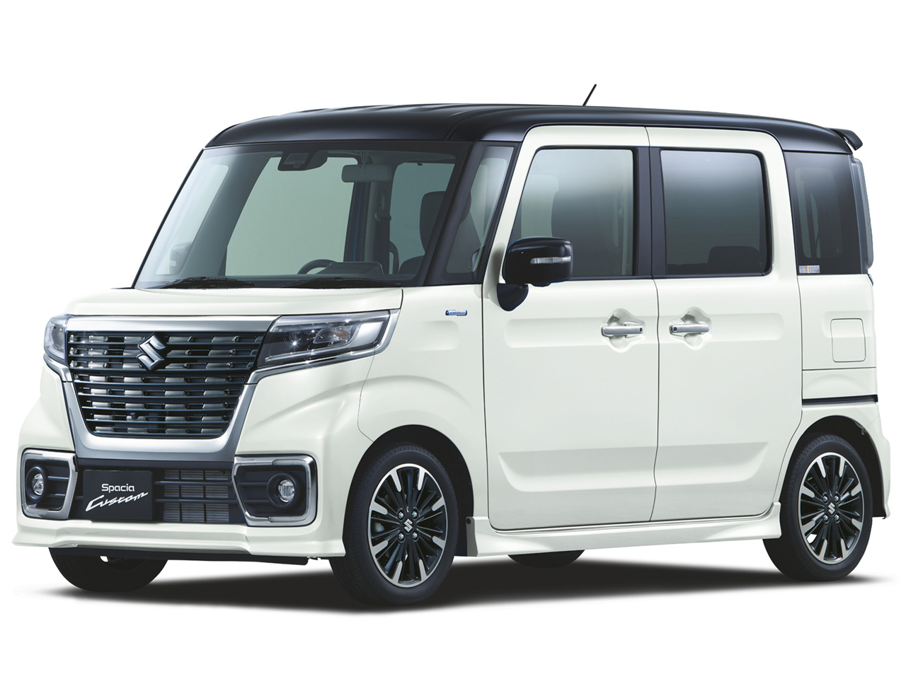 安心低価格!!　新型スズキスペーシアハイブリッド　大人気カスタム仕様 多言語ナビ 空港無料送迎付