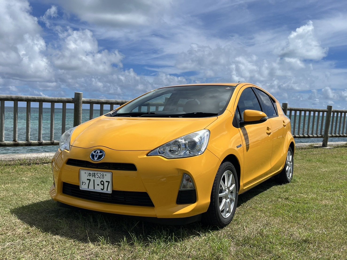 【オキレン限定プラン】 アクア　禁煙車　全車バックカメラ・Bluetoothオーディオ付き