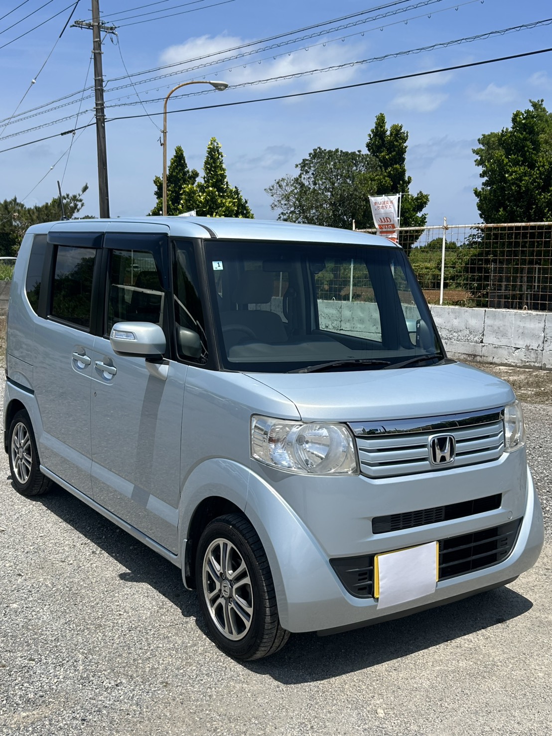 空港送迎付き！格安　軽自動車N-BOX　水色