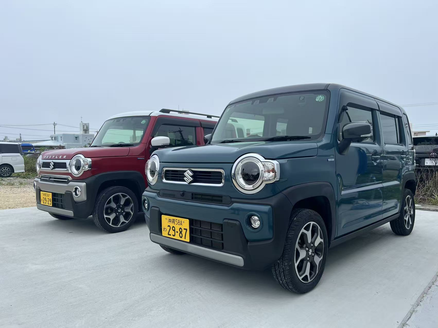 [基本保険込］空港まで10分距離！空港無料送迎！スズキハスラー指定・小回り・女性に優しい、街乗り最適