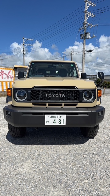 ★★自動チェックイン★★希少車！憧れのランドクルーザー70（オフロード走行禁止）★★