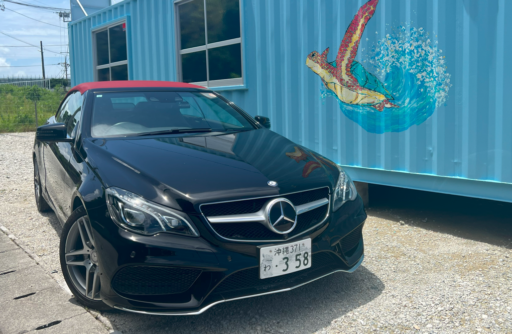 ＜M・ベンツ  E-CLASオープン＞ ｜AMGベンツコンバーチブル激安！！那覇空港無料送迎付き