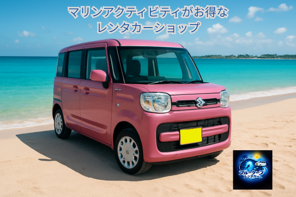 ペットと一緒OK車両で沖縄旅行❤スペーシア！ マリンアクティビティがお得！！