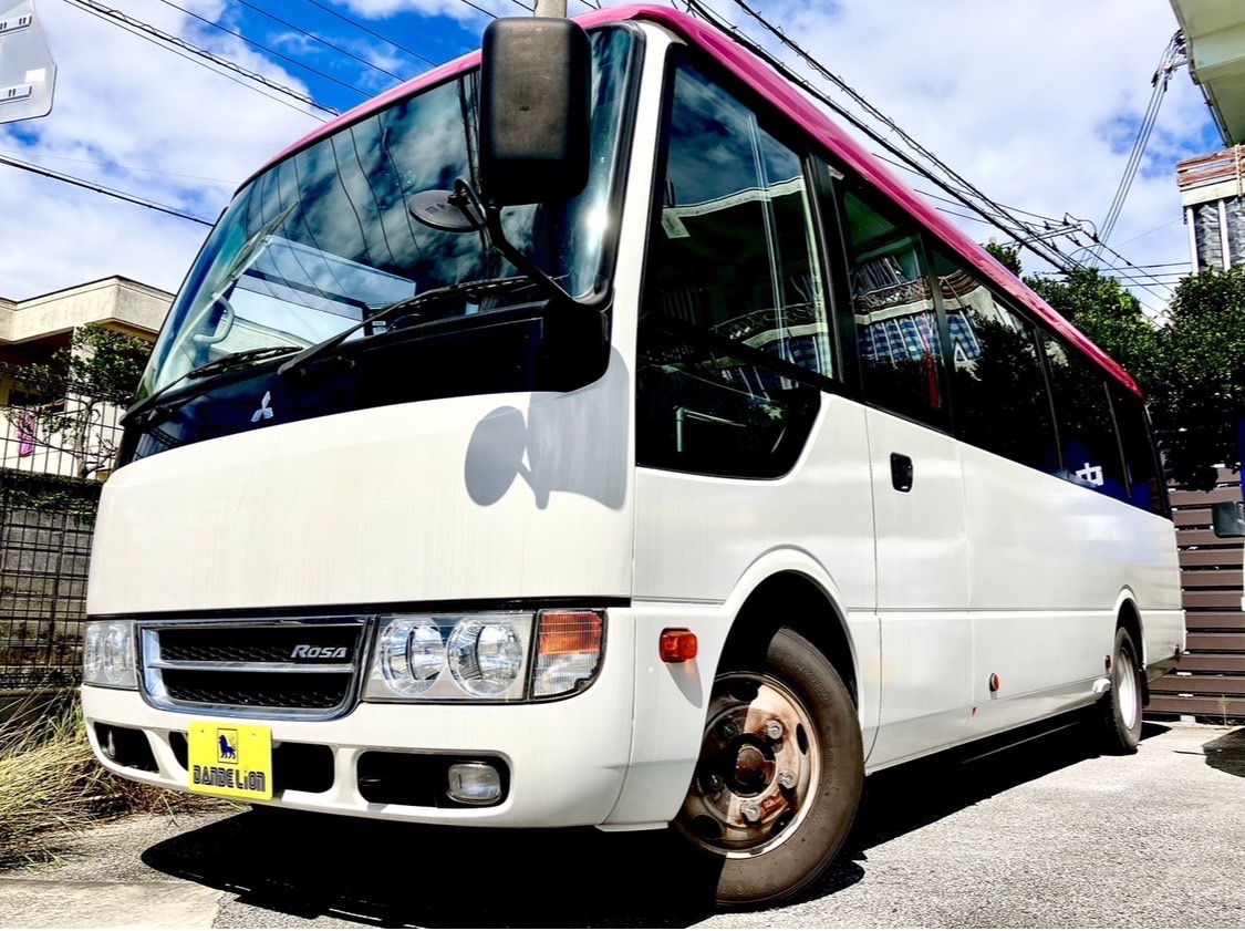 免責こみこみ★マイクロバス★　21人乗り♪　空港送迎オプションあり