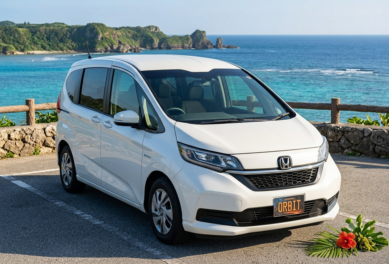 HONDA FREED 6人乗り｜那覇空港・国際通り・近隣ホテル無料送迎｜返却後の送迎付き！