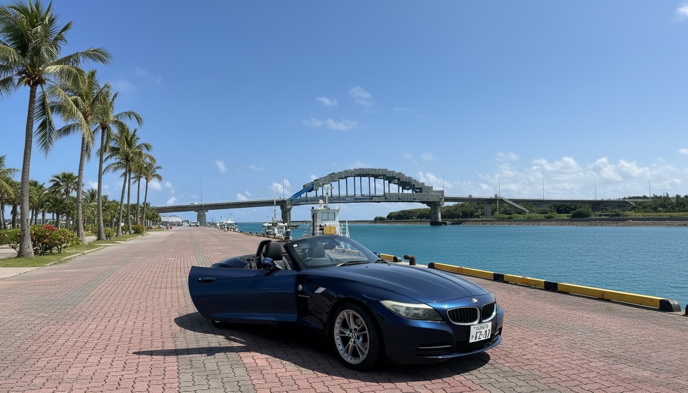 【石垣港離島ターミナル徒歩３分】【うれしい燃料込み！】 オープンカーBMW Z4 E89