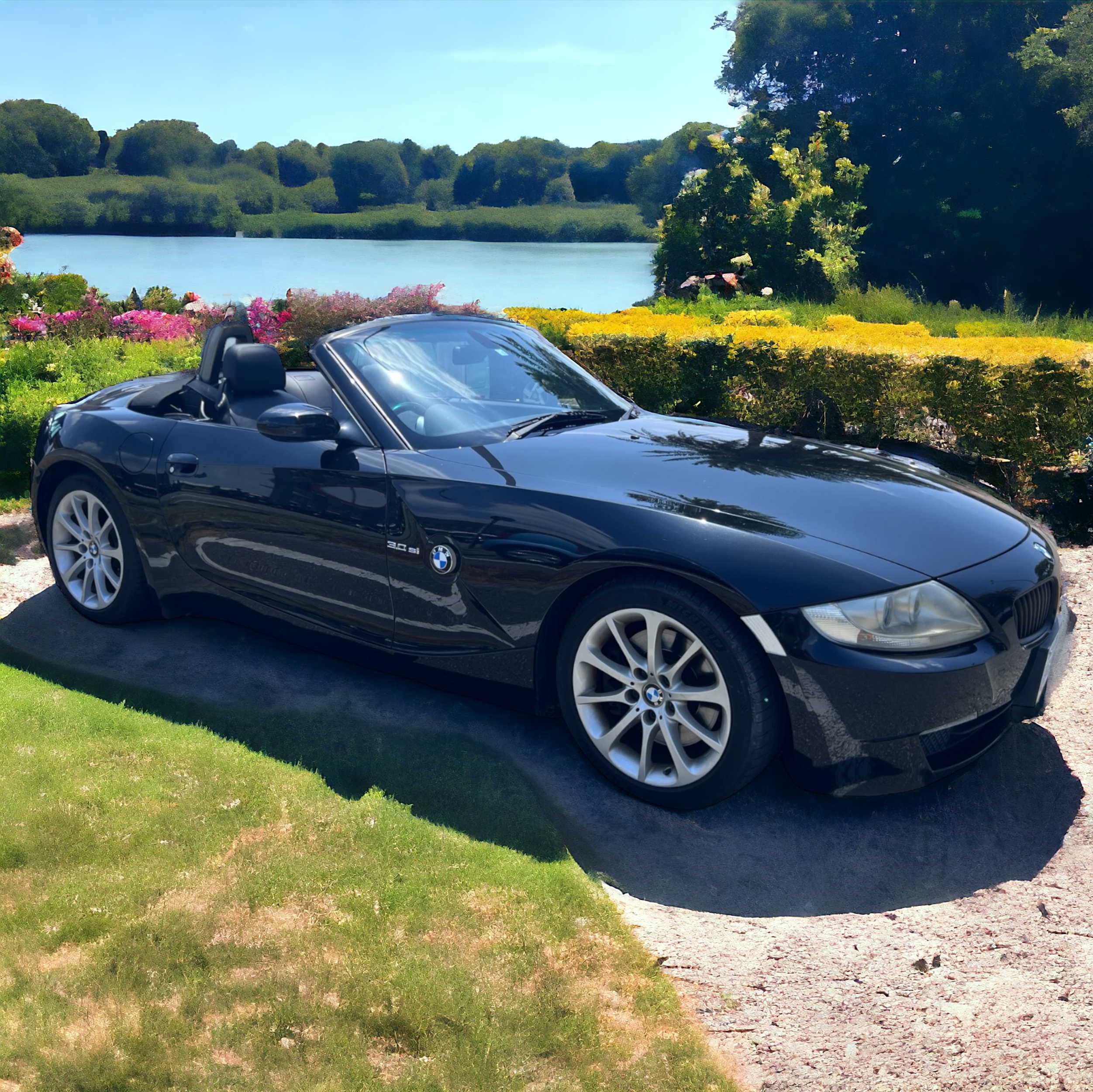 🛻オープンカーBMW Z4 85【石垣港離島ターミナル】石垣空港 クルーズ岸壁 ホテル⇆持込返却対応