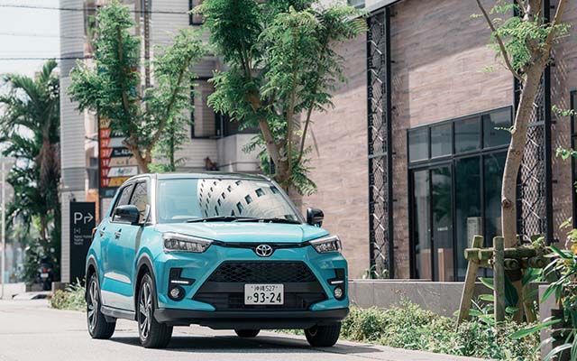 空港無料送迎🌺那覇国際通りコンパクトSUV【新型トヨタ ライズ】５人乗り ＊安心保険補償＊