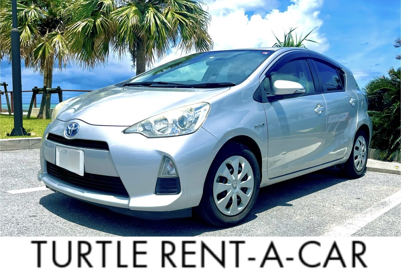 ハイブリッドアクア♪タクシー来店無料！バスが苦手な方も安心★空港をでてから最短20分でスピード出発★