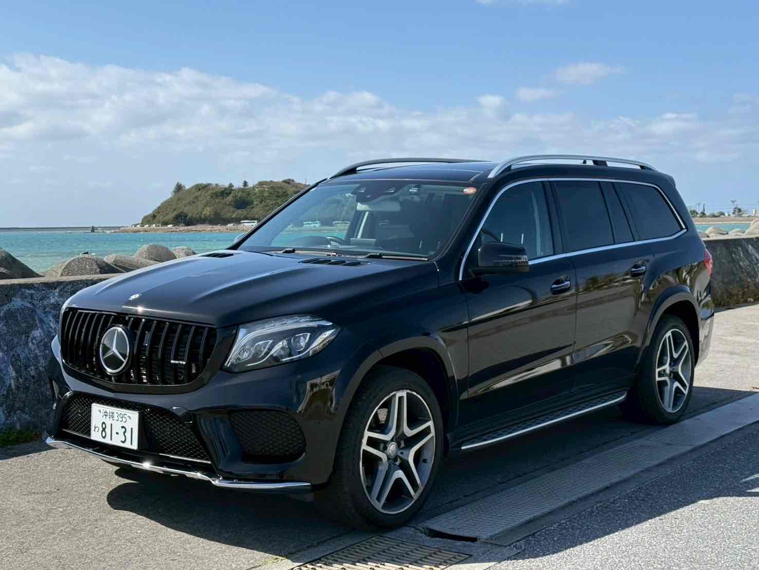 メルセデスベンツ　ＧＬＳ　３５０ｄ　７人乗り  サンルーフ　1泊2日　２９８００円　2泊目以降半額！