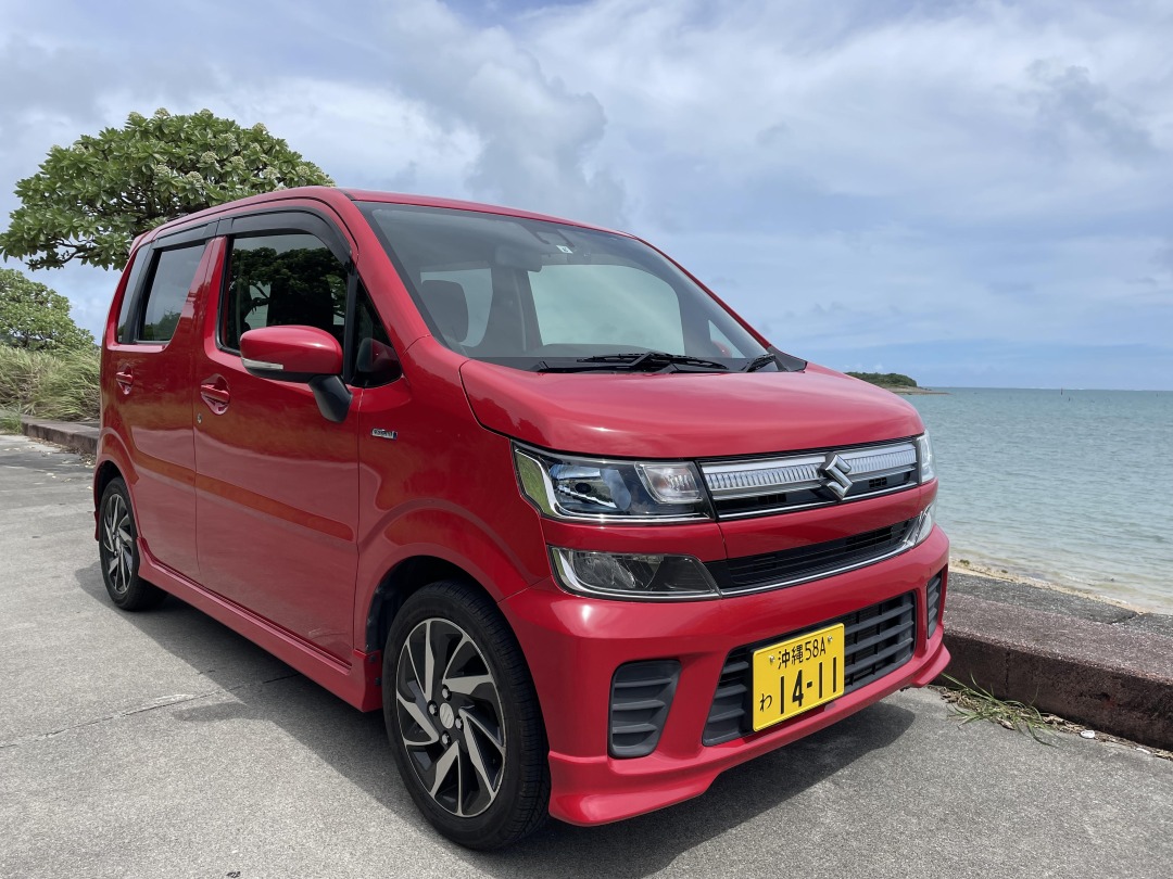 ⭐️🌈 ホテル配車無料（那覇市内）空港送迎・赤嶺駅引渡⭐️🌈ワゴンR_HV