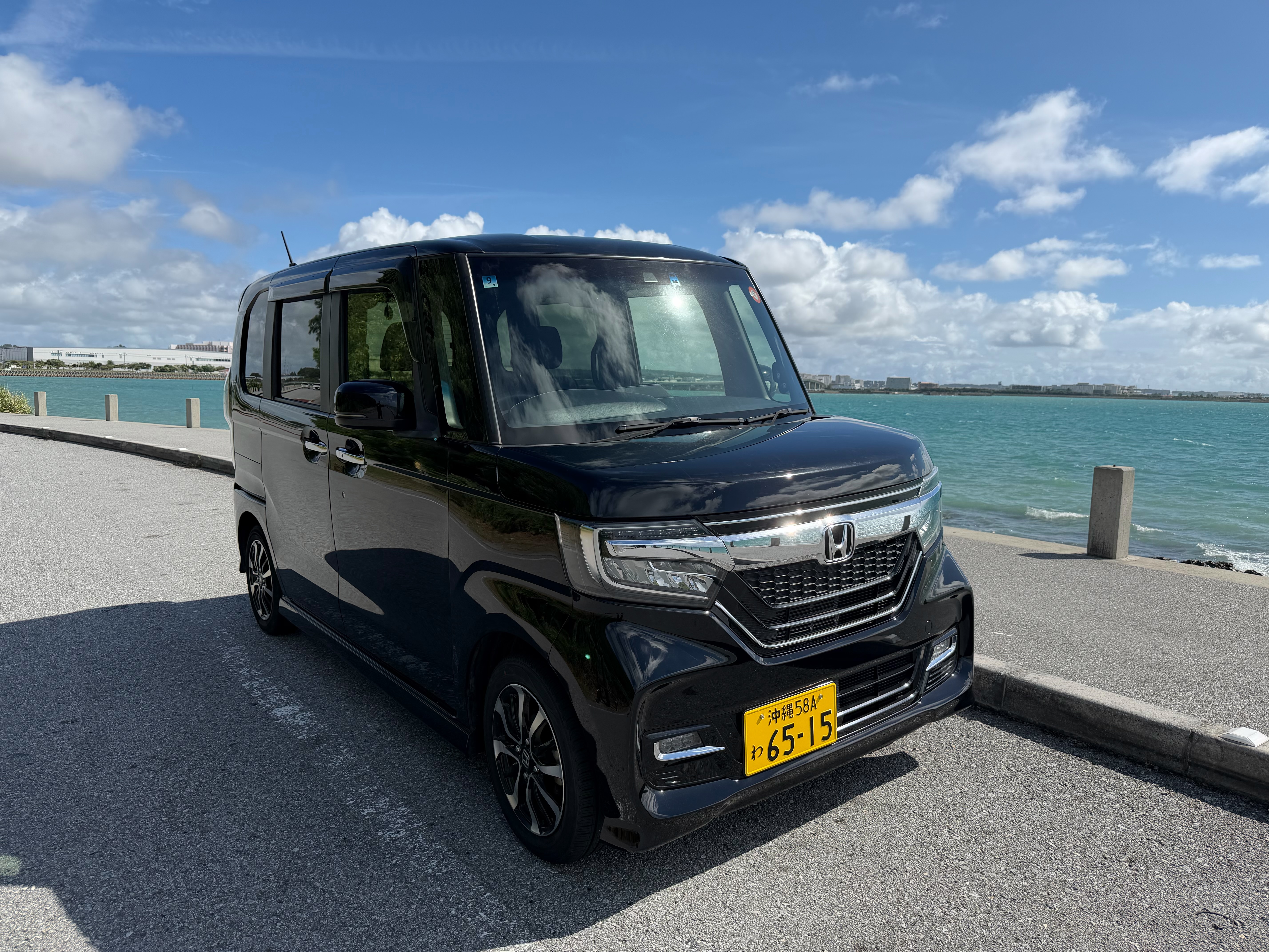 9月限定★5分で出発★直前割★新古車でキレイ★室内広々軽自動車★今ならアンダギープレゼント！