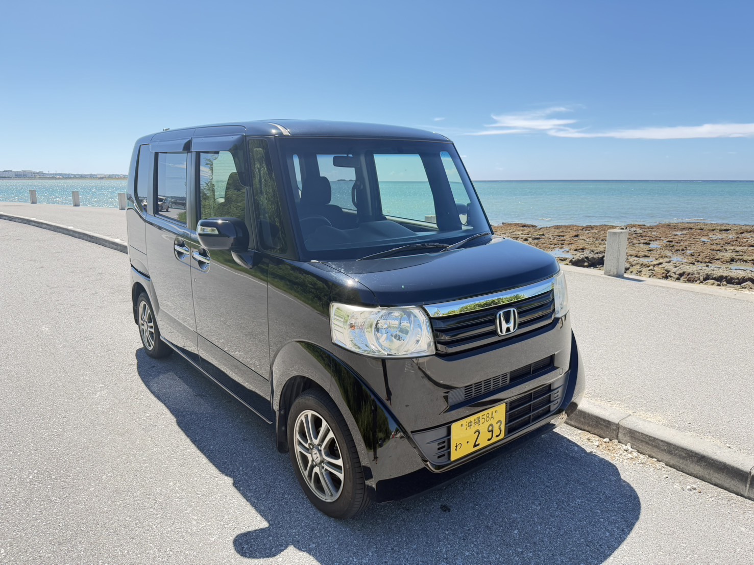 空港から1駅★早い者勝ち★即貸★快適な室内広々軽自動車★期間限定サーターアンダギープレゼント！